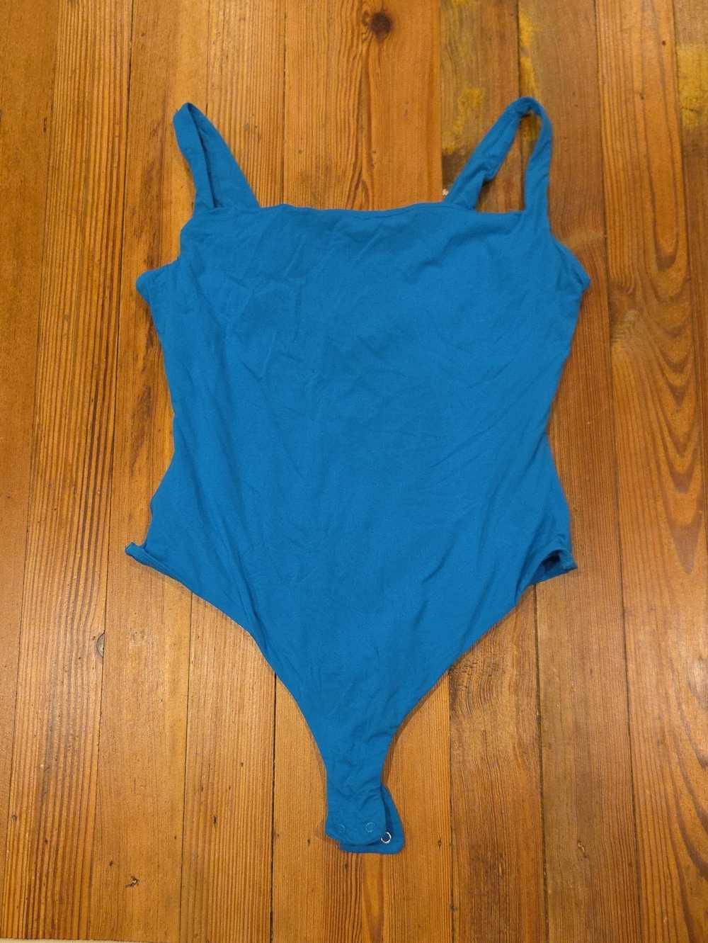 SKIMS Bright Blue Bodysuit